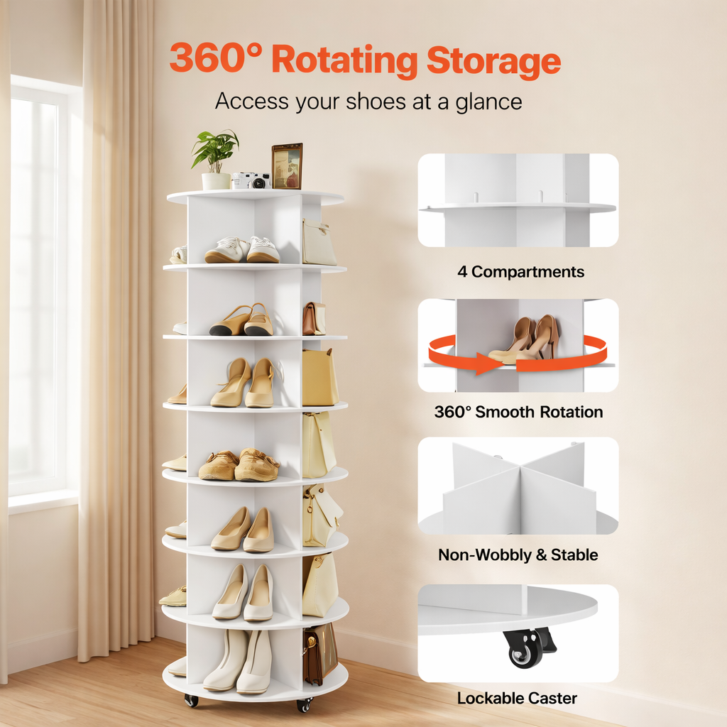 RackMyShoes™ – Range jusqu'à 30 paires de chaussures sans perdre de place